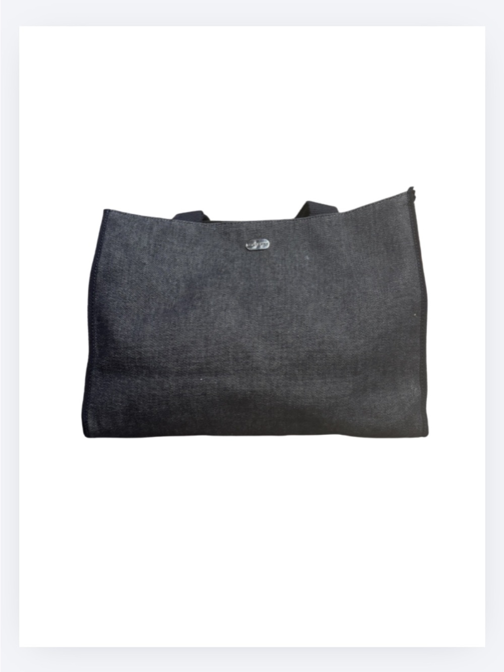 MASSIVE PRICE GAUGE 🚨 Burberry Medium Blue Navy Denim Tote Bag. Vgc.